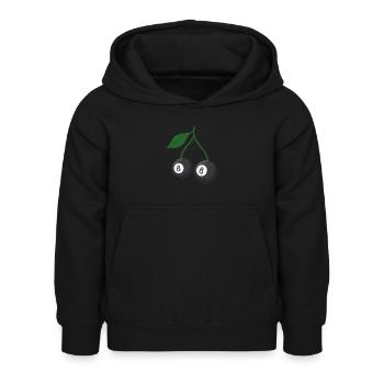 Kirsche Kirschbaum Kirschblüte Frucht Geschenk - Kinder Hoodie - Schwarz - Vorne - AI Model Kid Female (0cm)