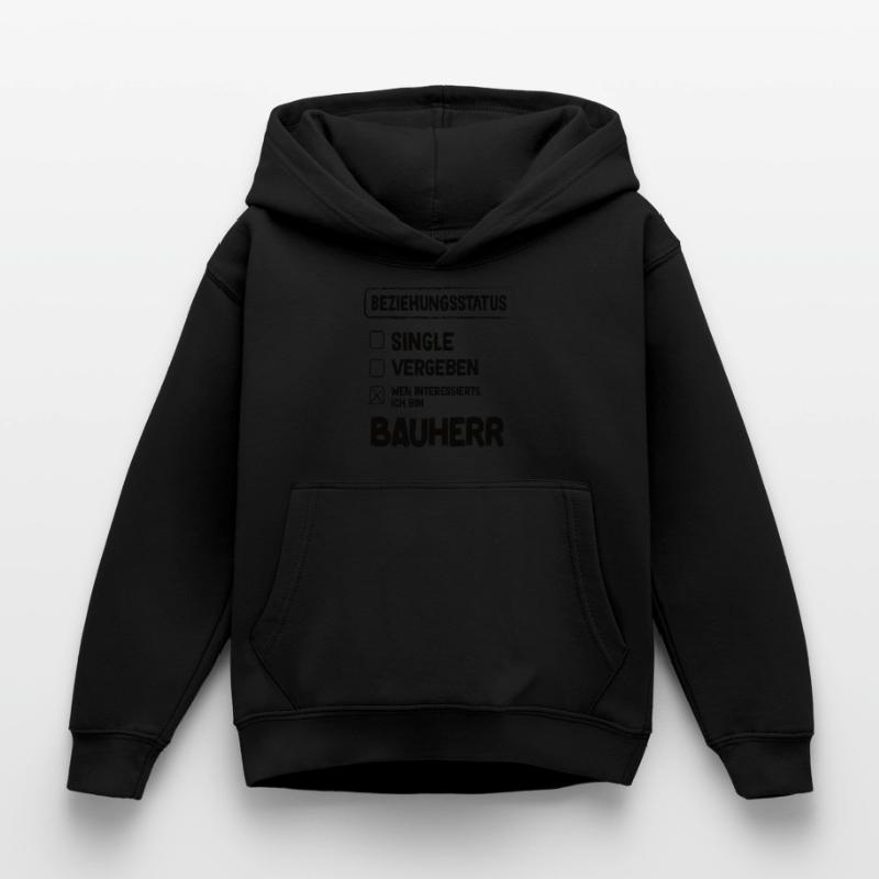 Constructeur Relation Statut Constructeur Constructeur Construction de maison Sweat à capuche Enfant