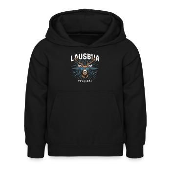 Free State of Bavaria Bavarian - Kids Hoodie - black - Front - AI Model Kid Female (0cm)