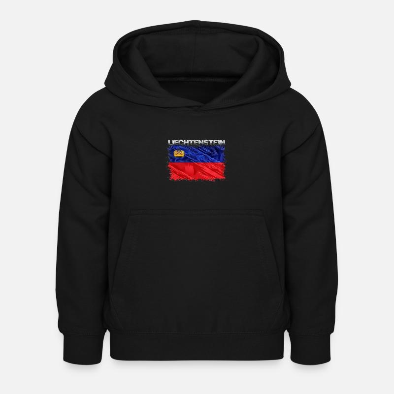 Liechtenstein - Kinder Hoodie - Schwarz