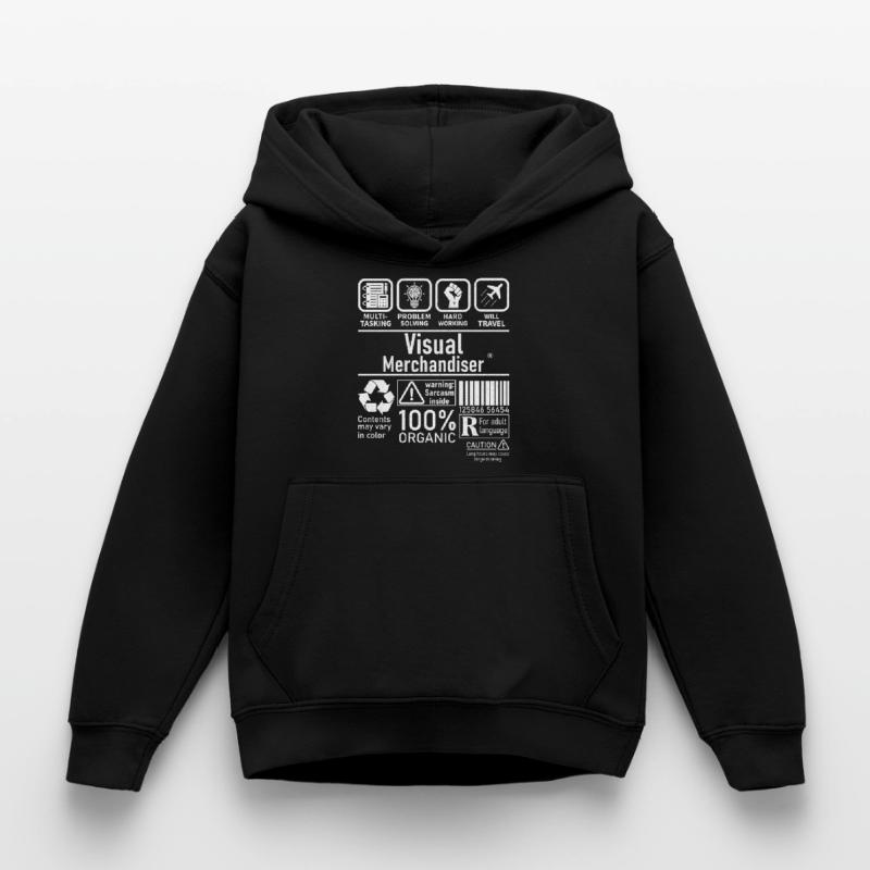 Visual Merchandiser multi tasking problem solving Kinder Hoodie