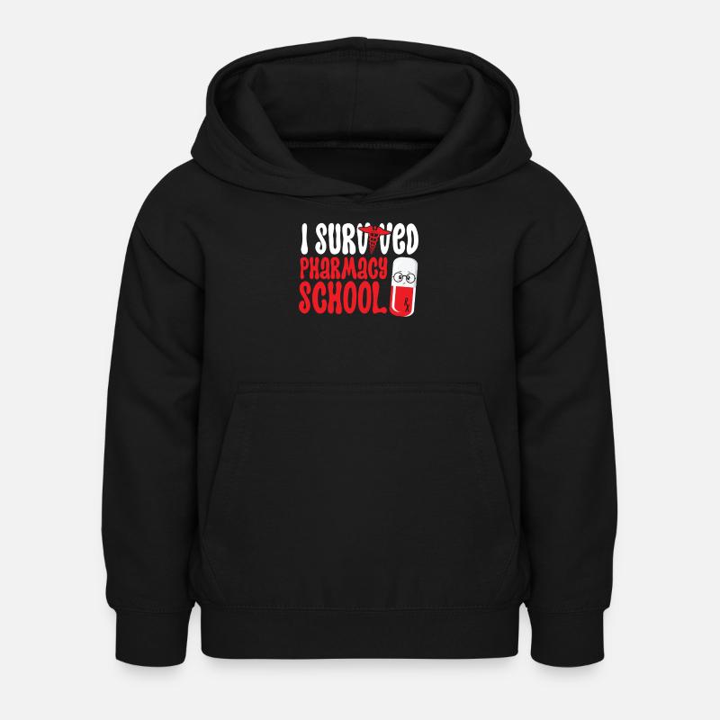 Pharmacy Tech Technician - Kinder Hoodie - Schwarz