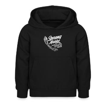 Silvester Feuerwerker Pyrotechniker Geschenk - Kinder Hoodie - Schwarz - Vorne - AI Model Kid Female (0cm)
