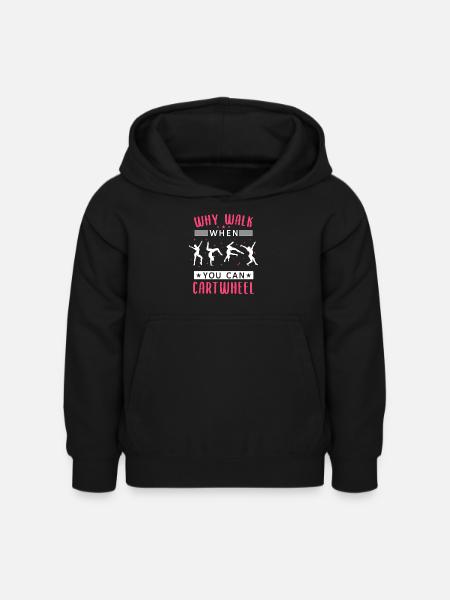Turnen Turner - Kinder Hoodie - Schwarz