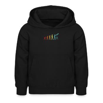 Astronomy Evolution Starry Sky Cosmologist - Kids Hoodie - black - Front - AI Model Kid Female (0cm)