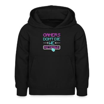 Progamer Multiplayer Spiele Pro Gaming Gamer - Kinder Hoodie - Schwarz - Vorne - AI Model Kid Female (0cm)