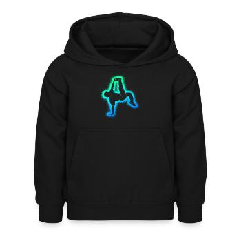 Breakdance Breakdancer Tanz Jungen Breakdancer - Kinder Hoodie - Schwarz - Vorne - AI Model Kid Female (0cm)
