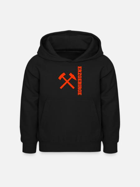 Erzgebirge Bergbau - Kinder Hoodie - Schwarz