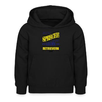bday geburtstagsgeschenk chihuahua tier - Kinder Hoodie - Schwarz - Vorne - AI Model Kid Female (0cm)