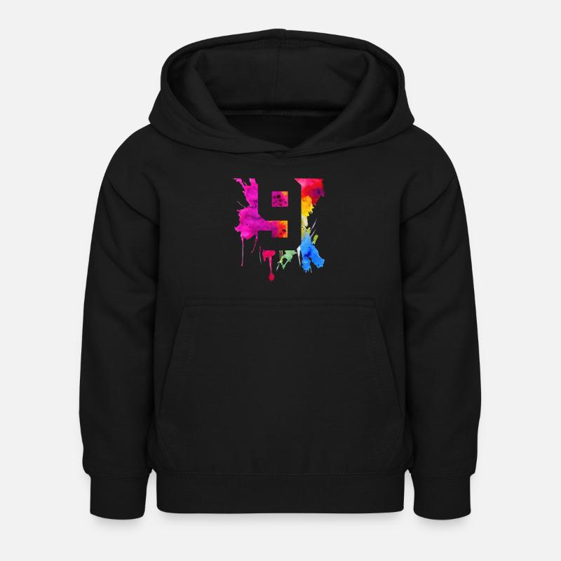 9 ANS 9E ANNIVERSAIRE - Sweat à capuche Enfant - noir