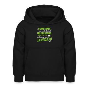 Biologist Chemist Scientist Researcher - Kids Hoodie - black - Front - AI Model Kid Female (0cm)