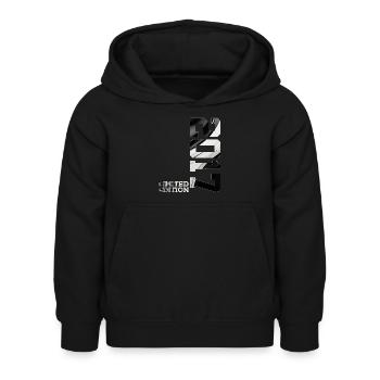 9. GEBURTSTAG LIMITED EDITION 2017 - Kinder Hoodie - Schwarz - Vorne - AI Model Kid Female (0cm)