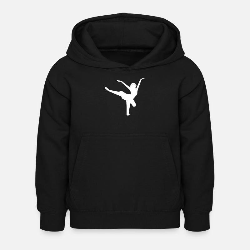 danseur - Sweat à capuche Enfant - noir
