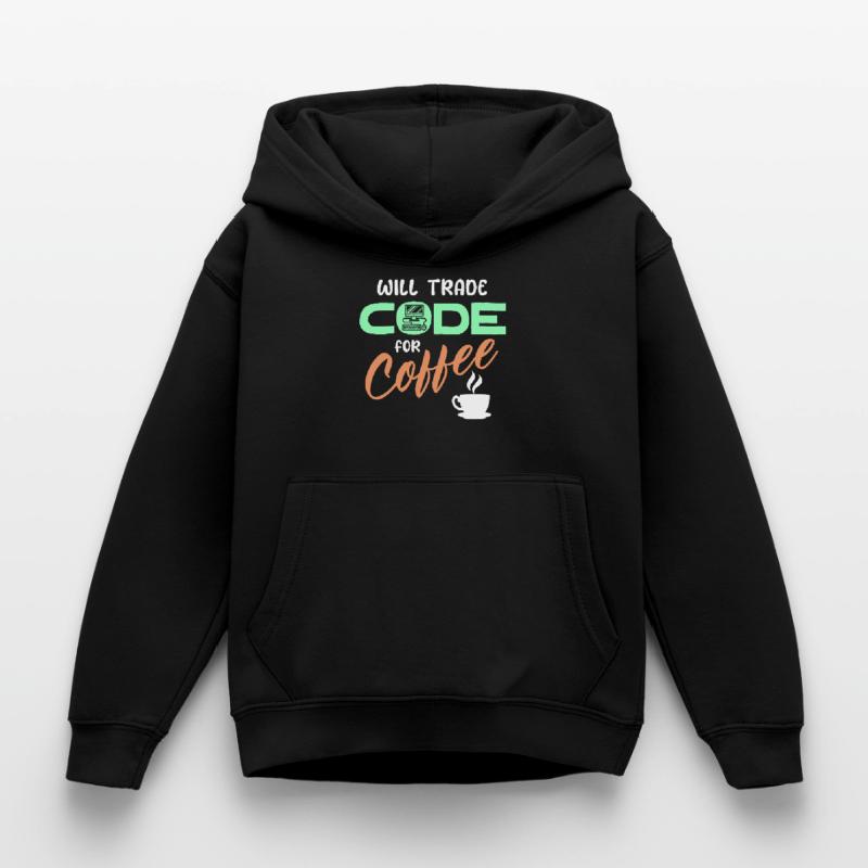 Programmeur, Développeur, Instruction de code, Ordinateur Sweat à capuche Enfant