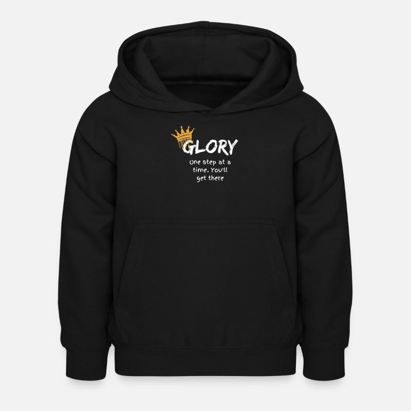 Glory - Sweat à capuche Enfant - noir