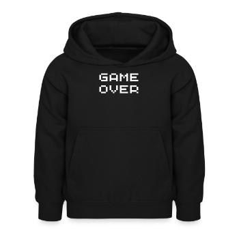 Retro-Gamer-Videospiele - Kinder Hoodie - Schwarz - Vorne - AI Model Kid Female (0cm)