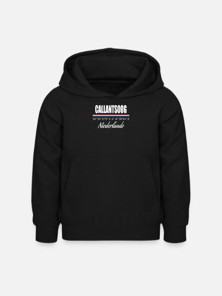 Callantsoog - Kinder Hoodie - Schwarz