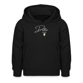 Dublin Irlande, design élégant Dublin - Sweat à capuche Enfant - noir - Devant - AI Model Kid Female (0cm)