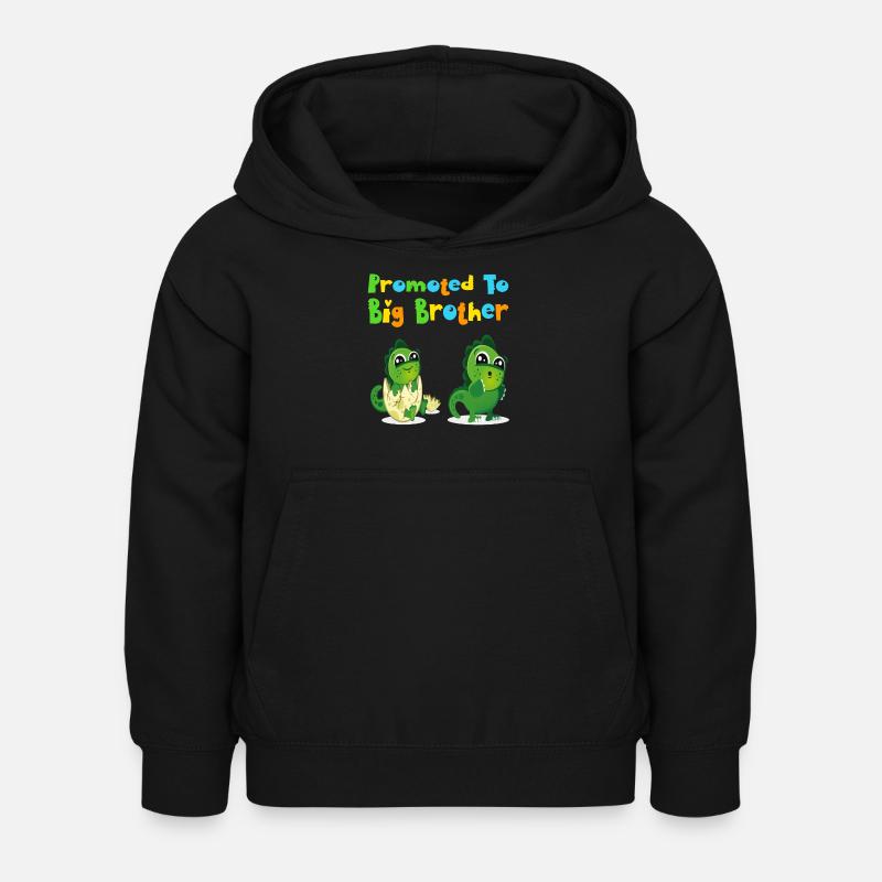 Montée au grand frère - Sweat à capuche Enfant - noir