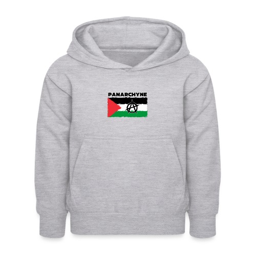 Panarchyne Palestine flag Anarchy - Kinder Hoodie