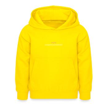 Junggesellinnenabschied herzchen - Kinder Hoodie - Gelb - Vorne - AI Model Kid Female (0cm)