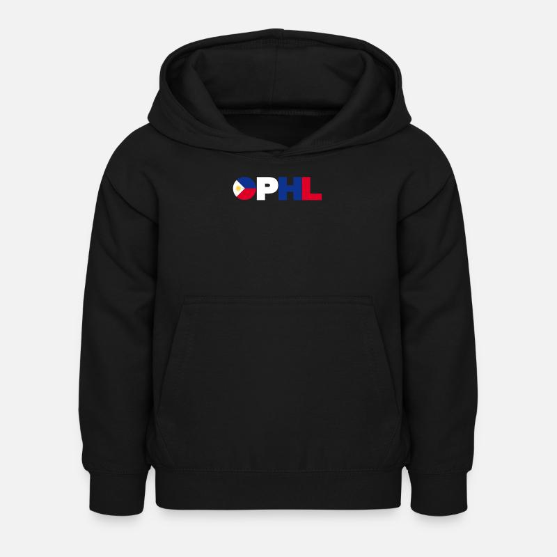 Philippines - Sweat à capuche Enfant - noir