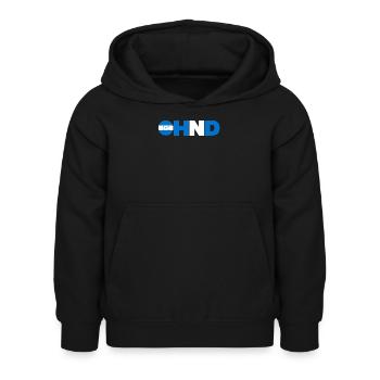 Honduras - Kinder Hoodie - Schwarz - Vorne - AI Model Kid Female (0cm)