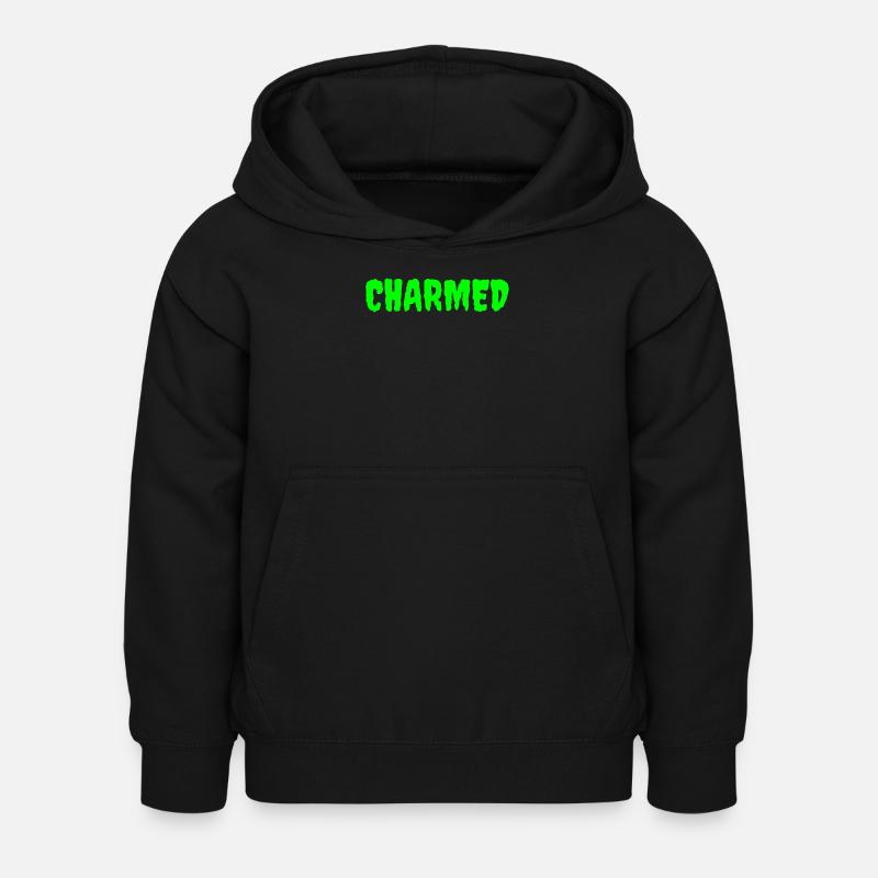 Conception de créature mythique de la forêt enchantée - Sweat à capuche Enfant - noir