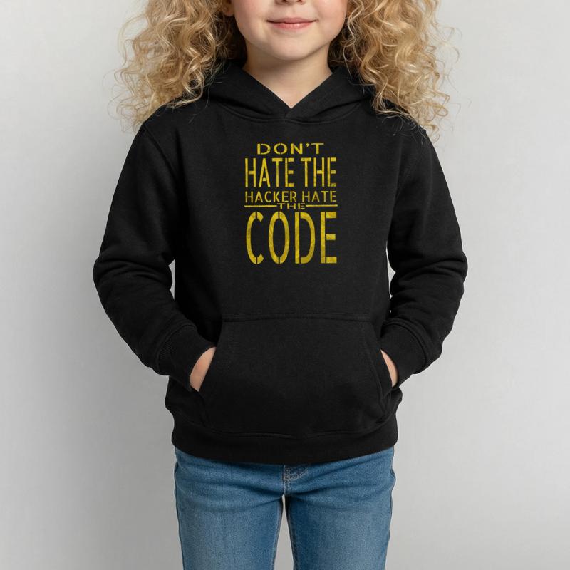 bday birthday present idea hack out hacking coder Kids Hoodie