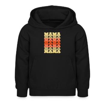 Mother’s Day tribute – mama, mama - Kids Hoodie - black - Front - AI Model Kid Female (0cm)