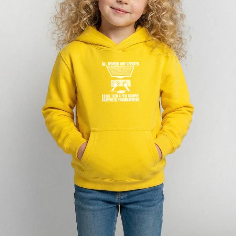 Developer Coder Programmer Funny Kids Hoodie