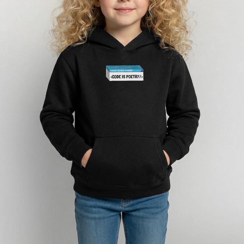 Entwickler Coder Programmierer Poesie Kinder Hoodie