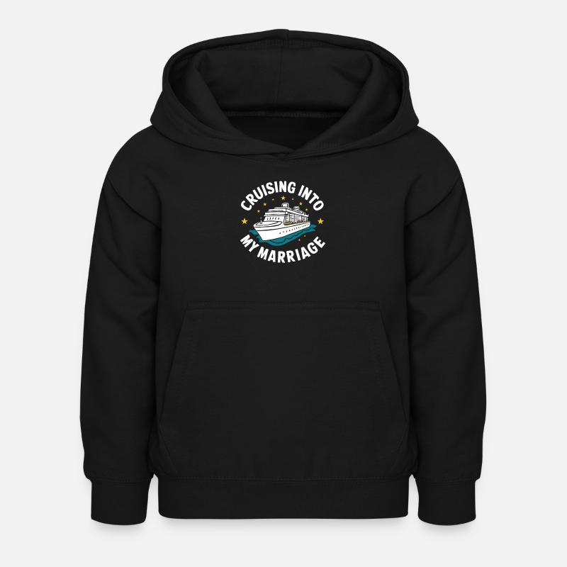 Kreuzfahrt - Kinder Hoodie - Schwarz
