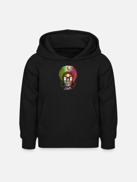 Mexiko - Kinder Hoodie - Schwarz