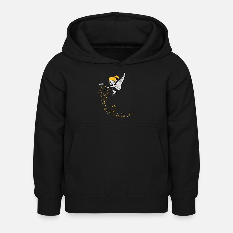 Fee "Bling!" - Sweat à capuche Enfant - noir