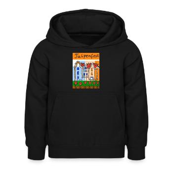 EG Tulipes I Festival des tulipes I Potsdam I Hollande IUrurlaub - Sweat à capuche Enfant - noir - Devant - AI Model Kid Female (0cm)