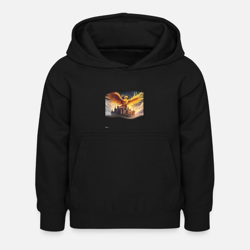 Phoenix - Kids Hoodie - black