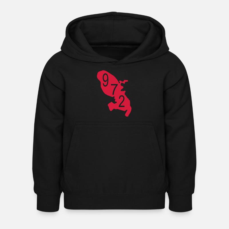 Martinique 972 - Sweat à capuche Enfant - noir