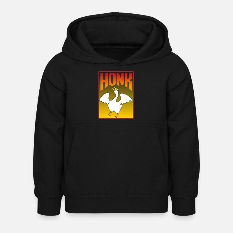 Klaxonner! - Sweat à capuche Enfant - noir