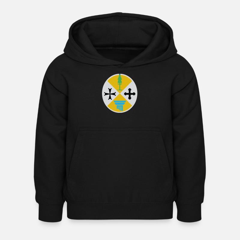 Calabre Italie - Sweat à capuche Enfant - noir