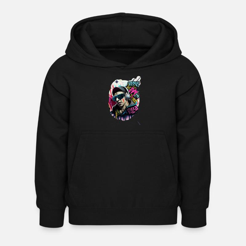 IMG 1644 - Sweat à capuche Enfant - noir