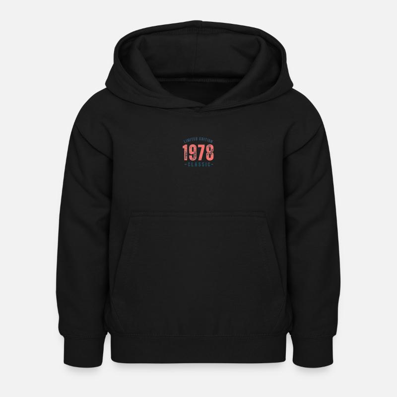 Édition limitée 1978 - Sweat à capuche Enfant - noir