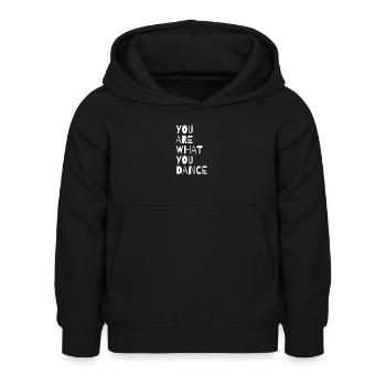 Danse - Sweat à capuche Enfant - noir - Devant - AI Model Kid Female (0cm)