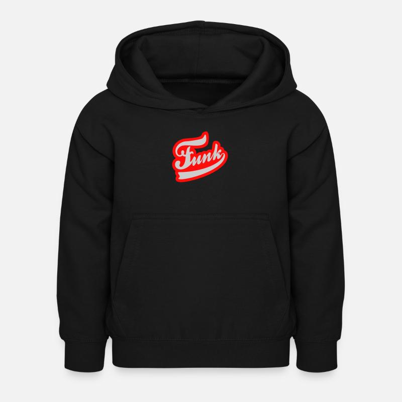 Funk - Kinder Hoodie - Schwarz