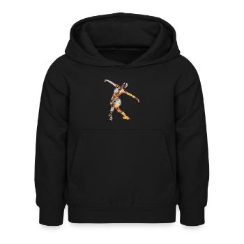 Eiskunstlauf - Kinder Hoodie - Schwarz - Vorne - AI Model Kid Female (0cm)