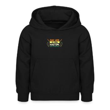 Carnaval de Jecken Carnaval - Sweat à capuche Enfant - noir - Devant - AI Model Kid Female (0cm)