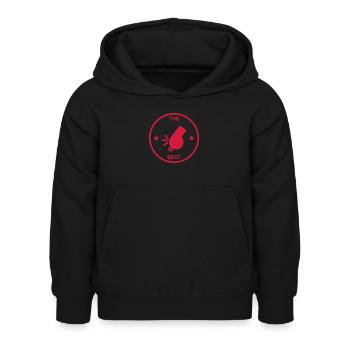 Schiedsrichter / Sport / Schiedsrichterin / - Kinder Hoodie - Schwarz - Vorne - AI Model Kid Female (0cm)