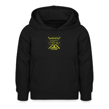Kindergarten the wars training classroom fun - Kids Hoodie - black - Front - AI Model Kid Female (0cm)