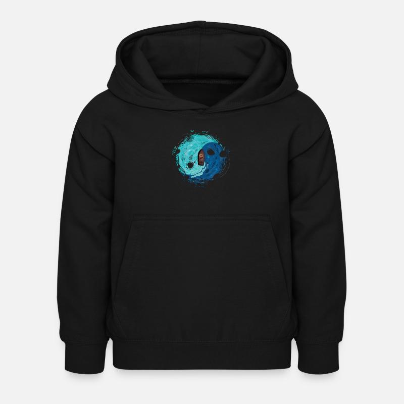 Eau d’harmonie - Sweat à capuche Enfant - noir