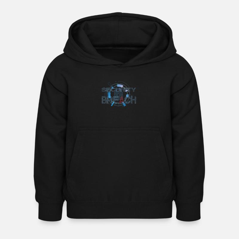 Security Breach - Kids Hoodie - black